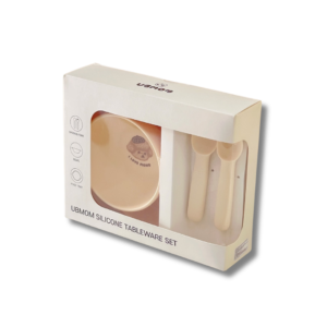 Set khay ăn dặm Ubmom Choco I Love Mong (kèm thìa)