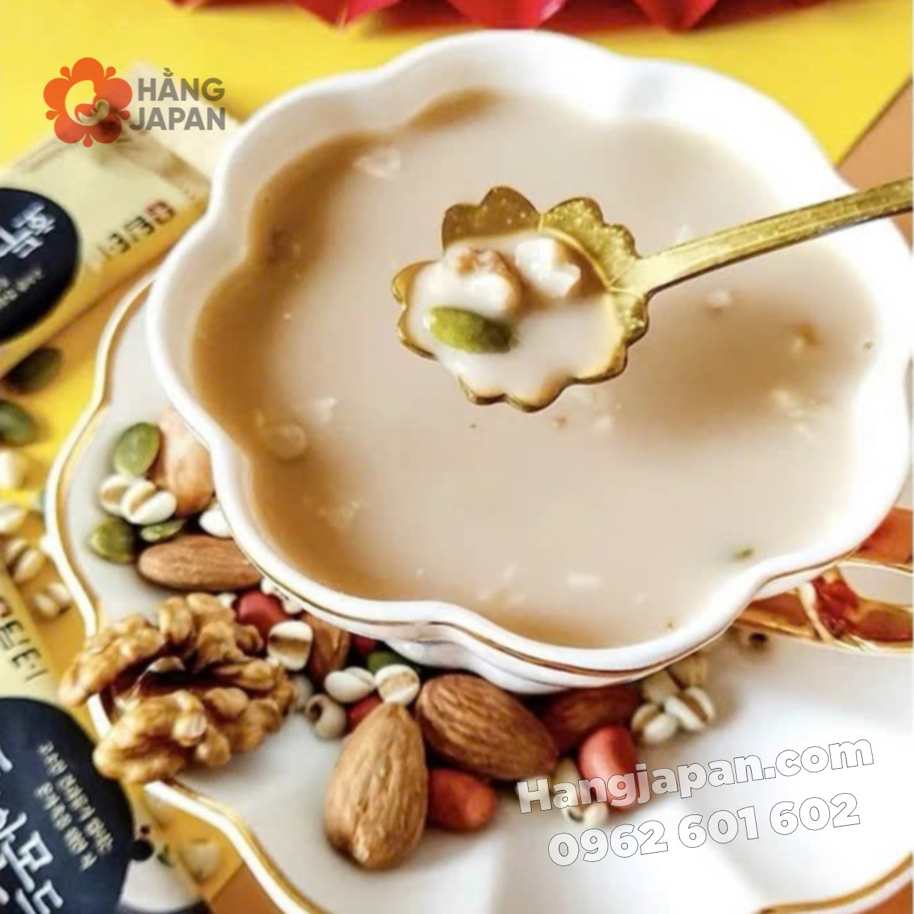 Bột ngũ cốc dinh dưỡng Hàn Quốc Damtuh 50 gói Bột ngũ cốc dinh dưỡng Hàn Quốc Damtuh 50 gói