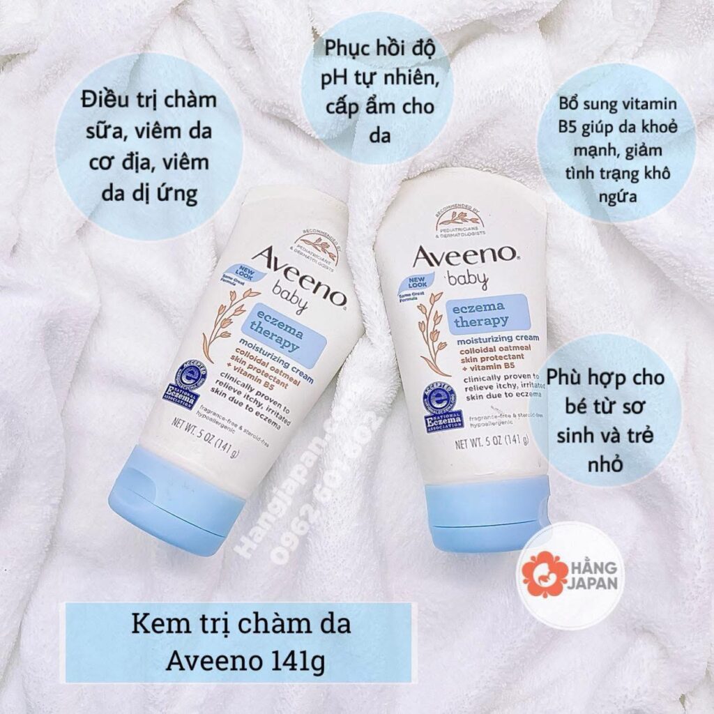 Kem Dưỡng ẩm Trị Chàm Aveeno Baby Eczema (3)