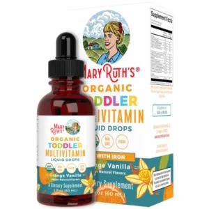Vitamin tổng hợp có sắt, kẽm hữu cơ MaryRuth's vị cam 60ml (1-3Y)