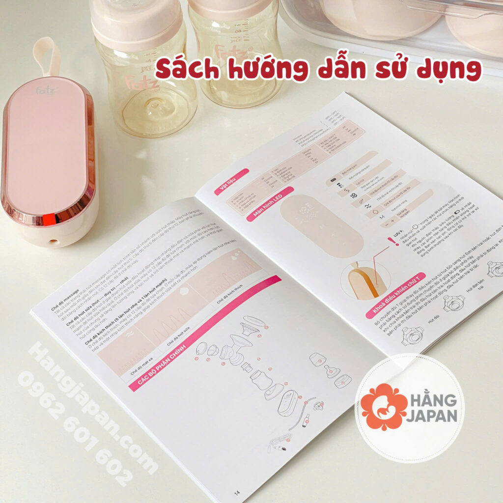 Máy Hút Sữa Điện Đôi Fatzbaby Resonance 5 Plus Fb1181vn (12)