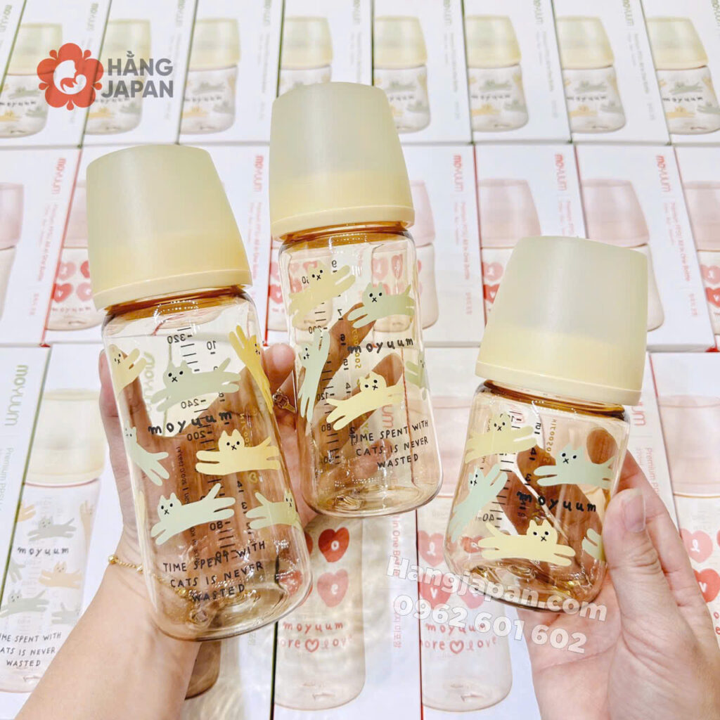 Bình sữa Moyuum Mèo Vàng 41 Bình Sữa Moyuum Mèo Vàng (8)