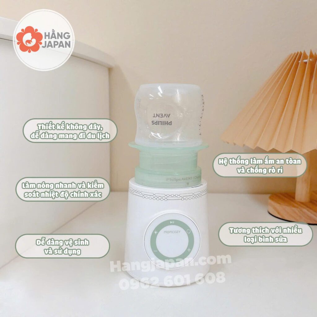 Máy hâm sữa cầm tay Momcozy MW03 22 Máy Hâm Sữa Cầm Tay Momcozy Mw03 (1)