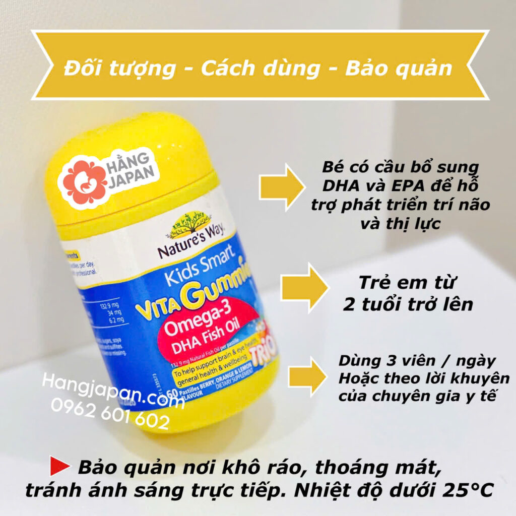 Nature's Way Kẹo bổ sung Omega3 và DHA - 2Y+ 11 Nature's Way Kẹo Bổ Sung Omega3 Và Dha 2y+ (4)