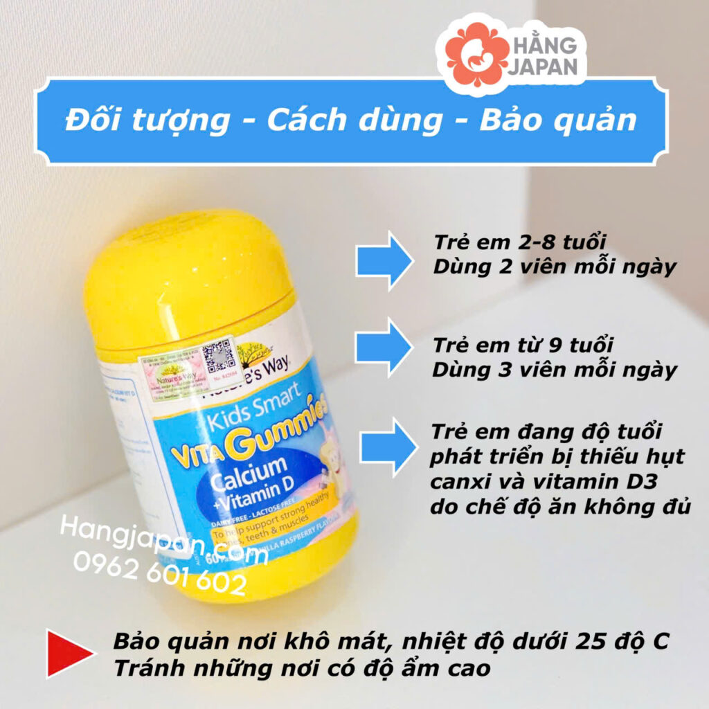 Nature's Way Kẹo Bổ Sung Canxi & Vitamin D (60v) (4)