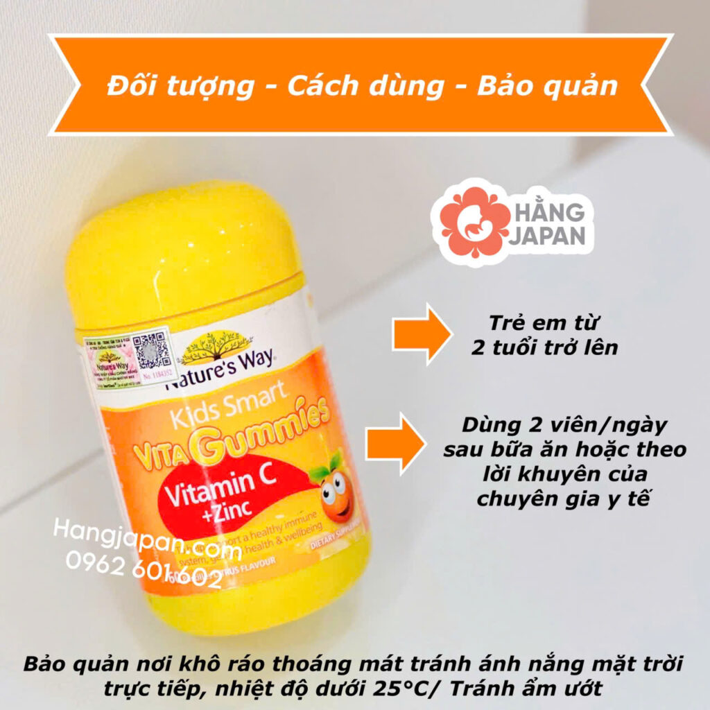 Nature's Way Kids Smart Kẹo bổ sung vitamin C và Kẽm 60v 11 Nature's Way Kids Smart Kẹo Bổ Sung Vitamin C Và Kẽm 60v (4)