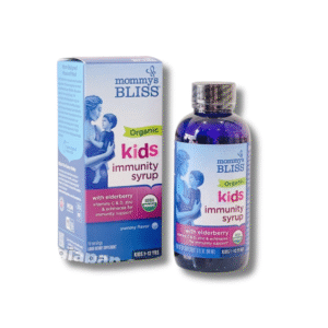 Siro bổ sung vitamin C hữu cơ tăng miễn dịch Mommys Bliss 1y+ (90ml)