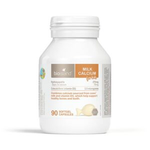 Viên Canxi Milk Nâu Bioisland 90 viên 7M+