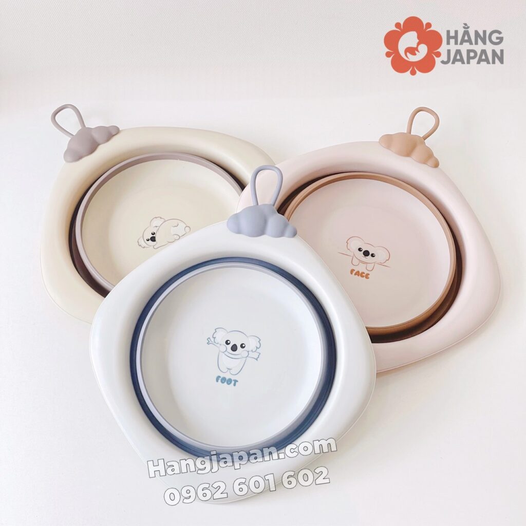 Chậu rửa mặt gấp gọn hình Face, Foot 37 Chậu Rửa Mặt Gấp Gọn Hình Face, Foot (10)