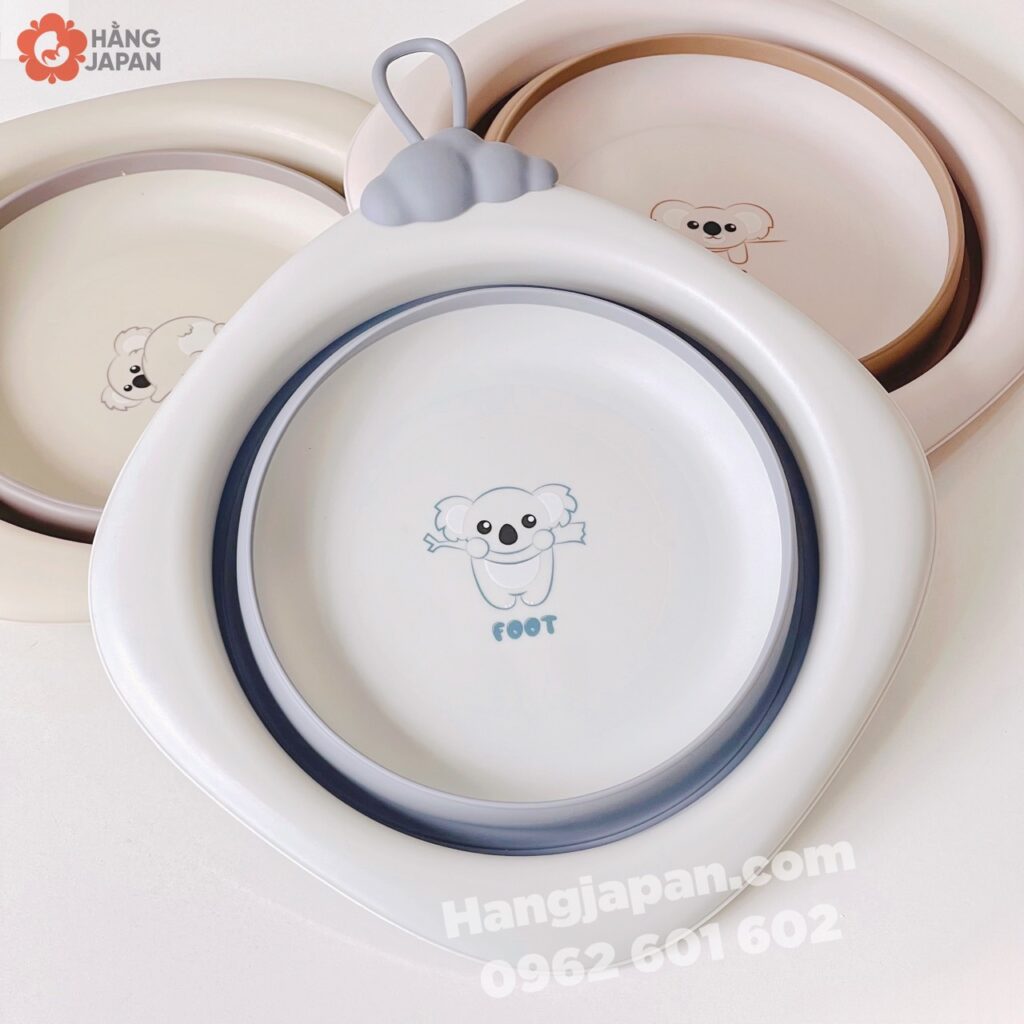 Chậu rửa mặt gấp gọn hình Face, Foot 39 Chậu Rửa Mặt Gấp Gọn Hình Face, Foot (13)