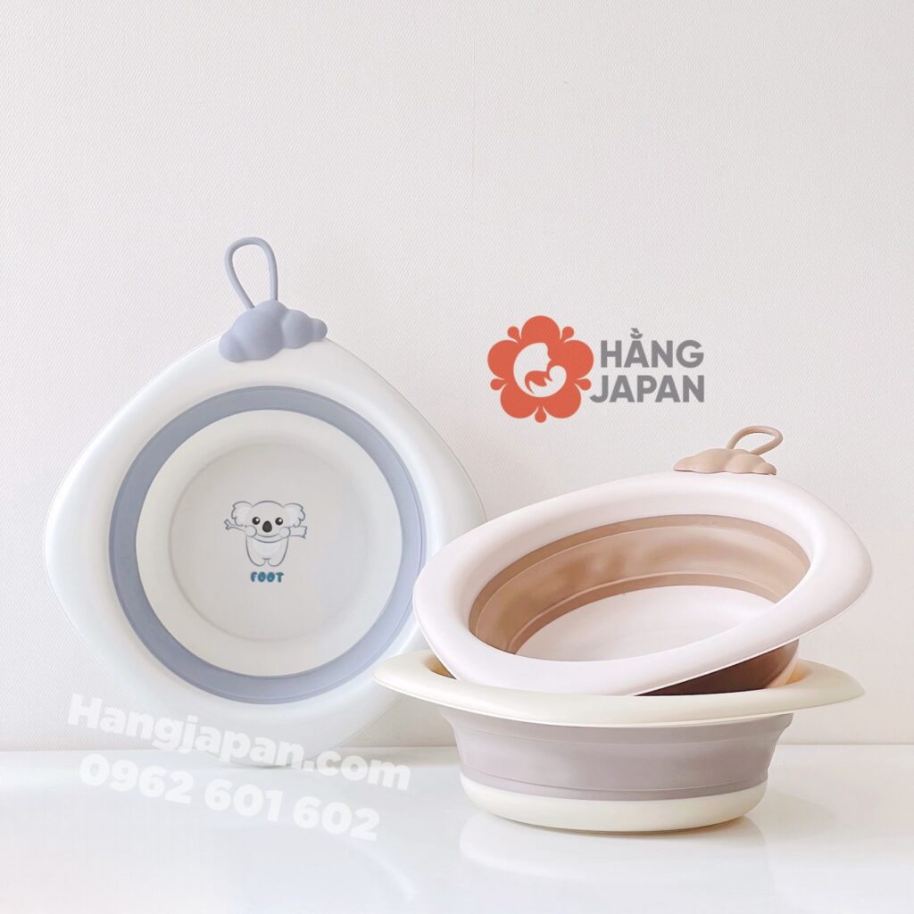 Chậu rửa mặt gấp gọn hình Face, Foot 40 Chậu Rửa Mặt Gấp Gọn Hình Face, Foot (17)