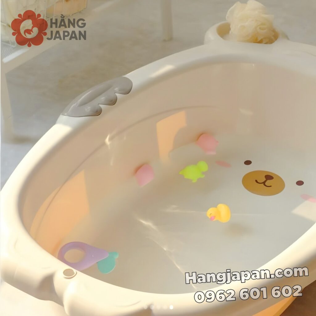 Chậu tắm Honper hình gấu HP131 18 Chậu Tắm Honper Hình Gấu Hp131 (10)