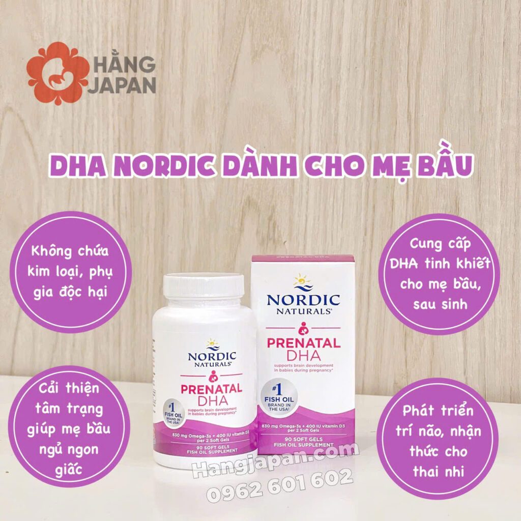 DHA Nordic dành cho mẹ bầu/ sau sinh 9 Dha Nordic Dành Cho Mẹ Bầu Sau Sinh (4)