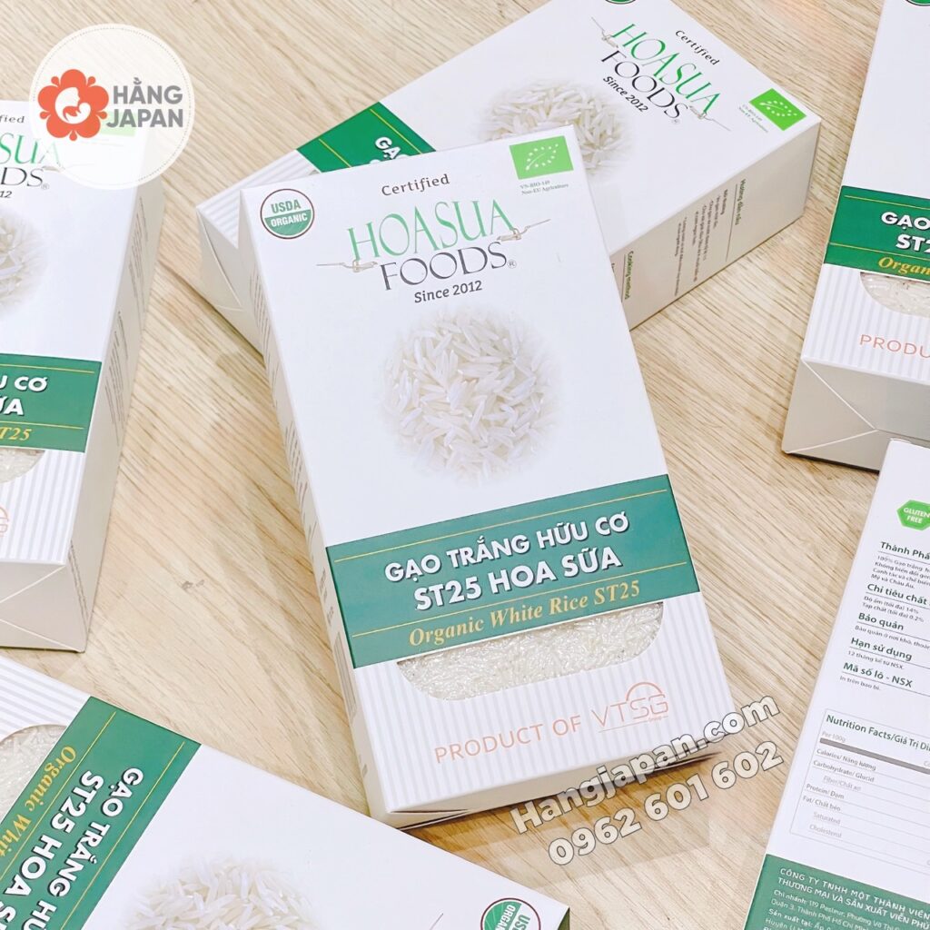 Gạo trắng hữu cơ ST25 HOASUA FOODS 1kg 15 Gạo Trắng Hữu Cơ St25 Hoasua Foods 1kg (5)