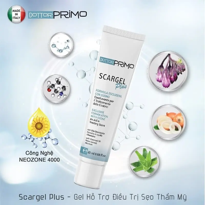 Gel dưỡng da DOTTORPRIMO Scargel Plus hỗ trợ mờ sẹo 18 Gel Dưỡng Da Dottorprimo Scargel Plus Hỗ Trợ Mờ Sẹo (3)