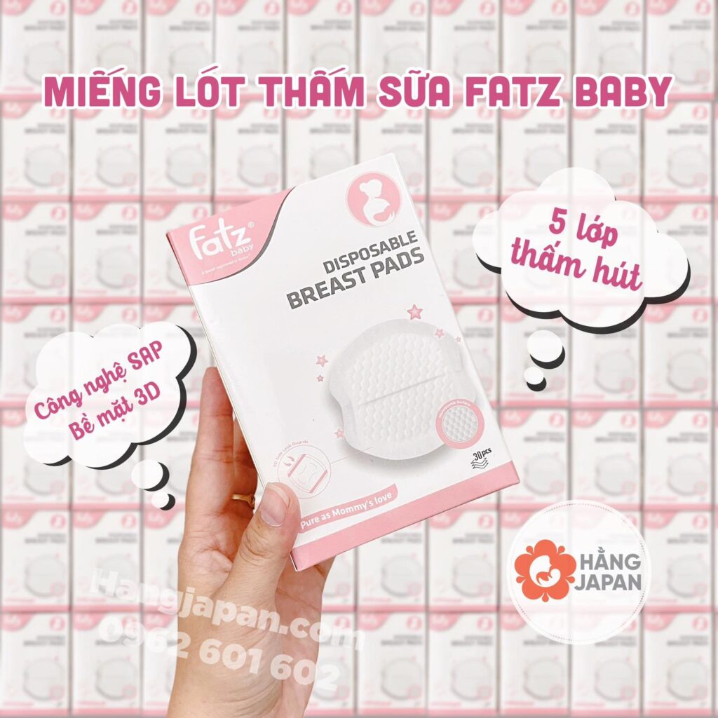 Lót thấm sữa Fatzbaby 30 miếng 30 Lót Thấm Sữa Fatzbaby 30 Miếng (3)