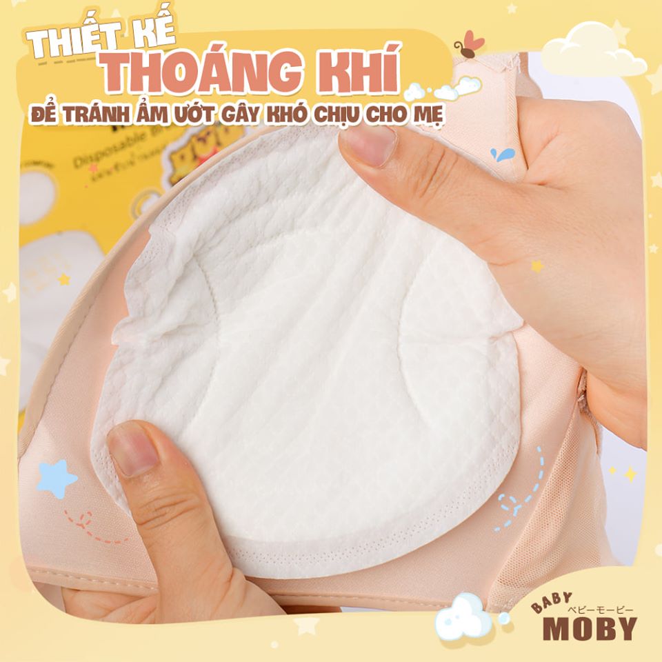 Lót thấm sữa Moby 60 miếng 16 Lót Thấm Sữa Moby 60 Miếng (1)