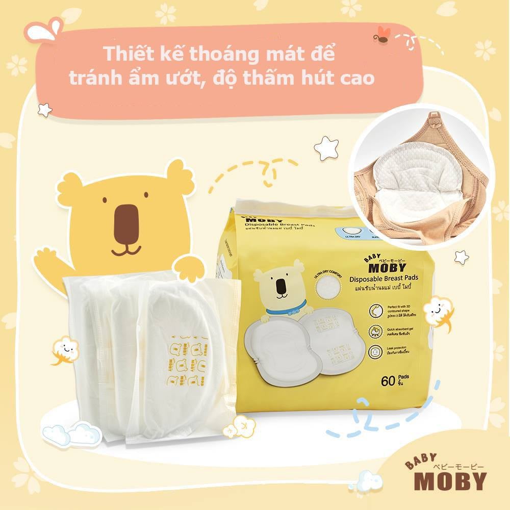 Lót thấm sữa Moby 60 miếng 14 Lót Thấm Sữa Moby 60 Miếng (3)