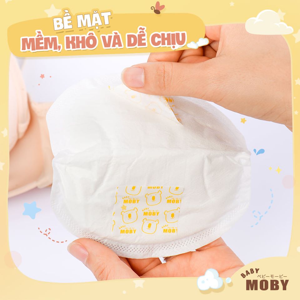 Lót thấm sữa Moby 60 miếng 13 Lót Thấm Sữa Moby 60 Miếng (5)
