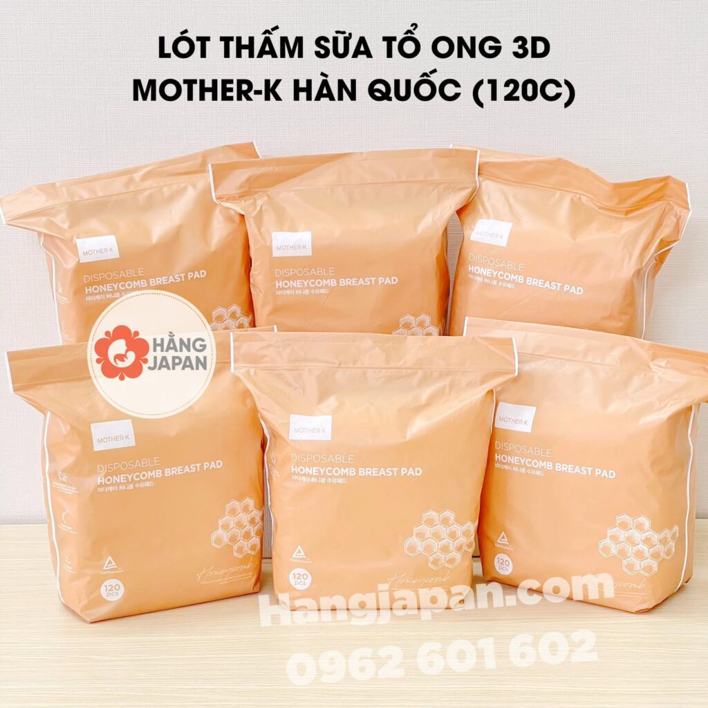 Lót thấm sữa tổ ong 3D Mother-K(120c) 16 Lót Thấm Sữa Tổ Ong 3d Mother k(120c) (3)