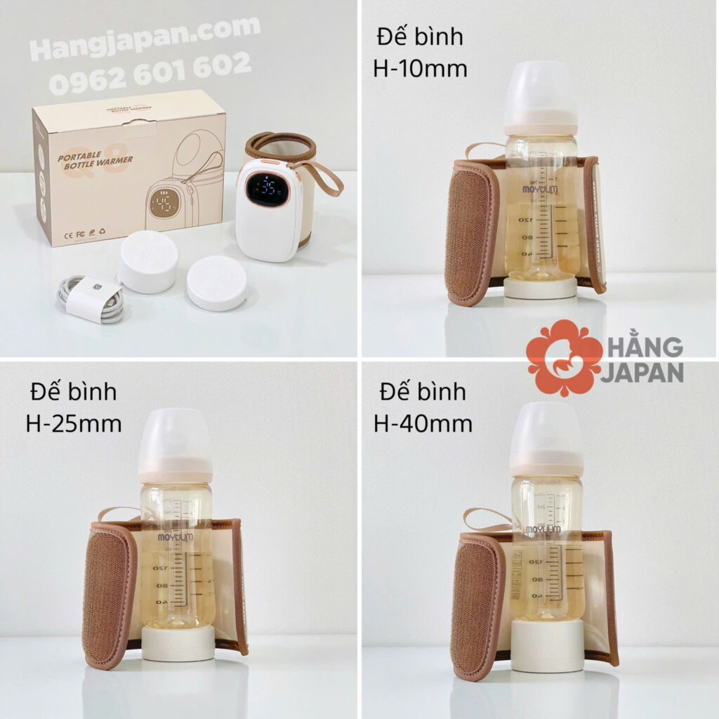Máy hâm sữa di động tích điện Lavita 8000mAh 26 Máy Hâm Sữa Di động Tích điện Lavita 8000mah (3)