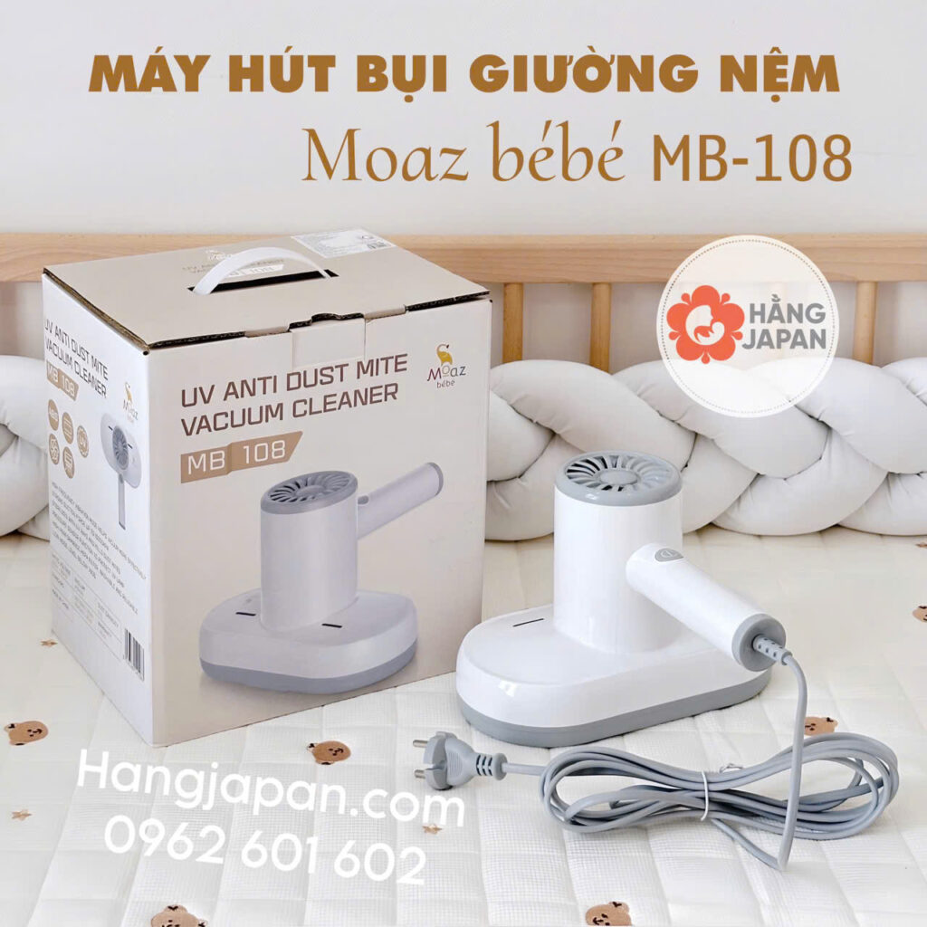 Máy Hút Bụi Giường Nệm Moaz Bébé Mb108 (2)