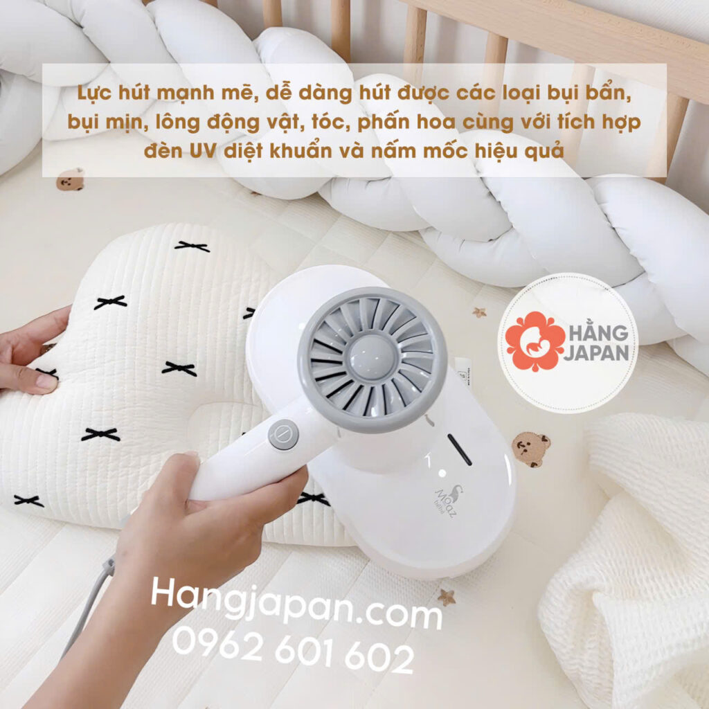 Máy Hút Bụi Giường Nệm Moaz Bébé Mb108 (7)
