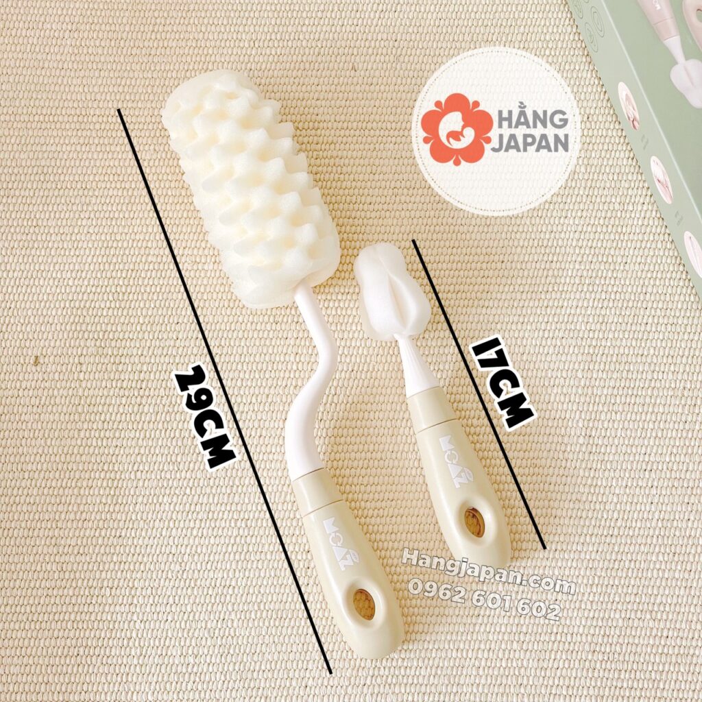 Moazbebe Eco Bộ cọ rửa bình sữa 37 Moazbebe Eco Bộ Cọ Rửa Bình Sữa (10)