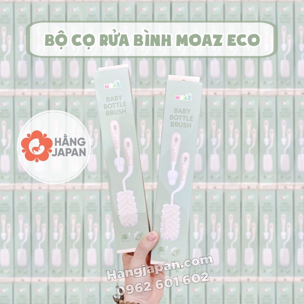 Moazbebe Eco Bộ cọ rửa bình sữa 36 Moazbebe Eco Bộ Cọ Rửa Bình Sữa (13)