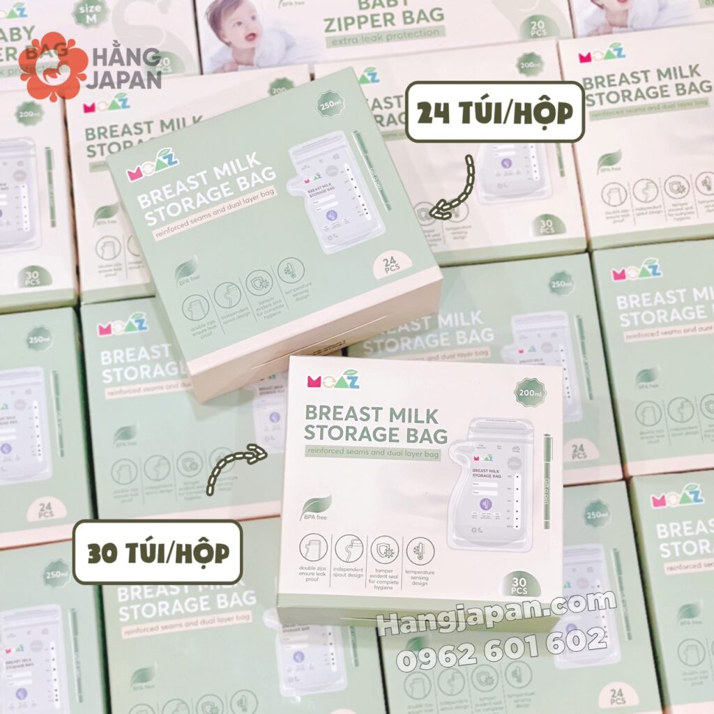 Moazbebe Eco Túi trữ sữa 17 Moazbebe Eco Túi Trữ Sữa (7)