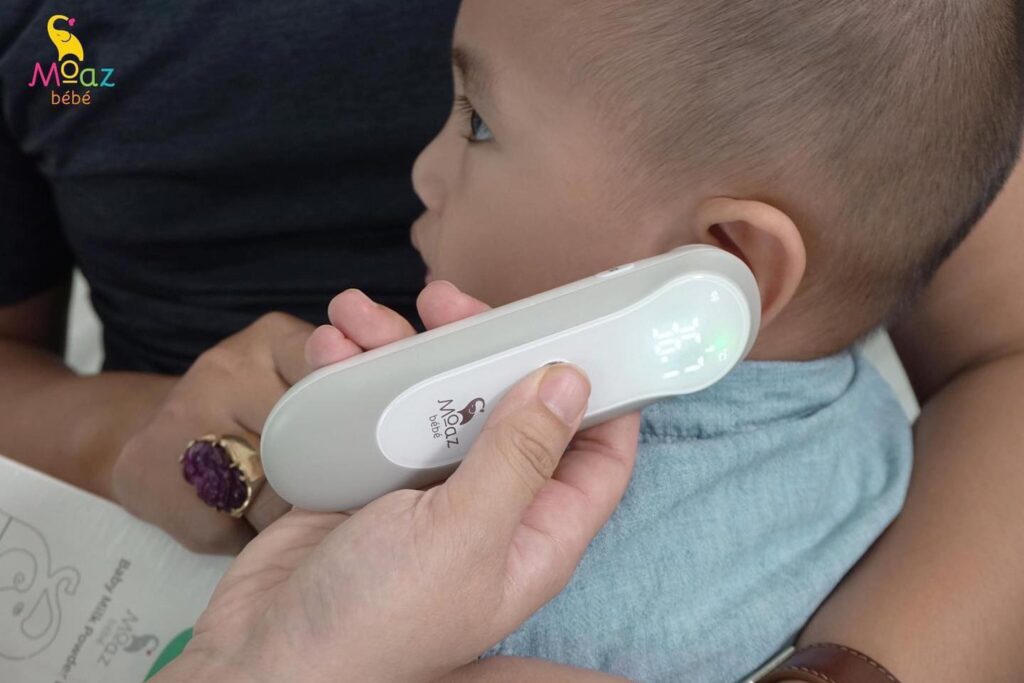 Nhiệt kế hồng ngoại đa năng Moaz BéBé MB024 24 Nhiệt Kế Hồng Ngoại đa Năng Moaz Bébé Mb024 (2)