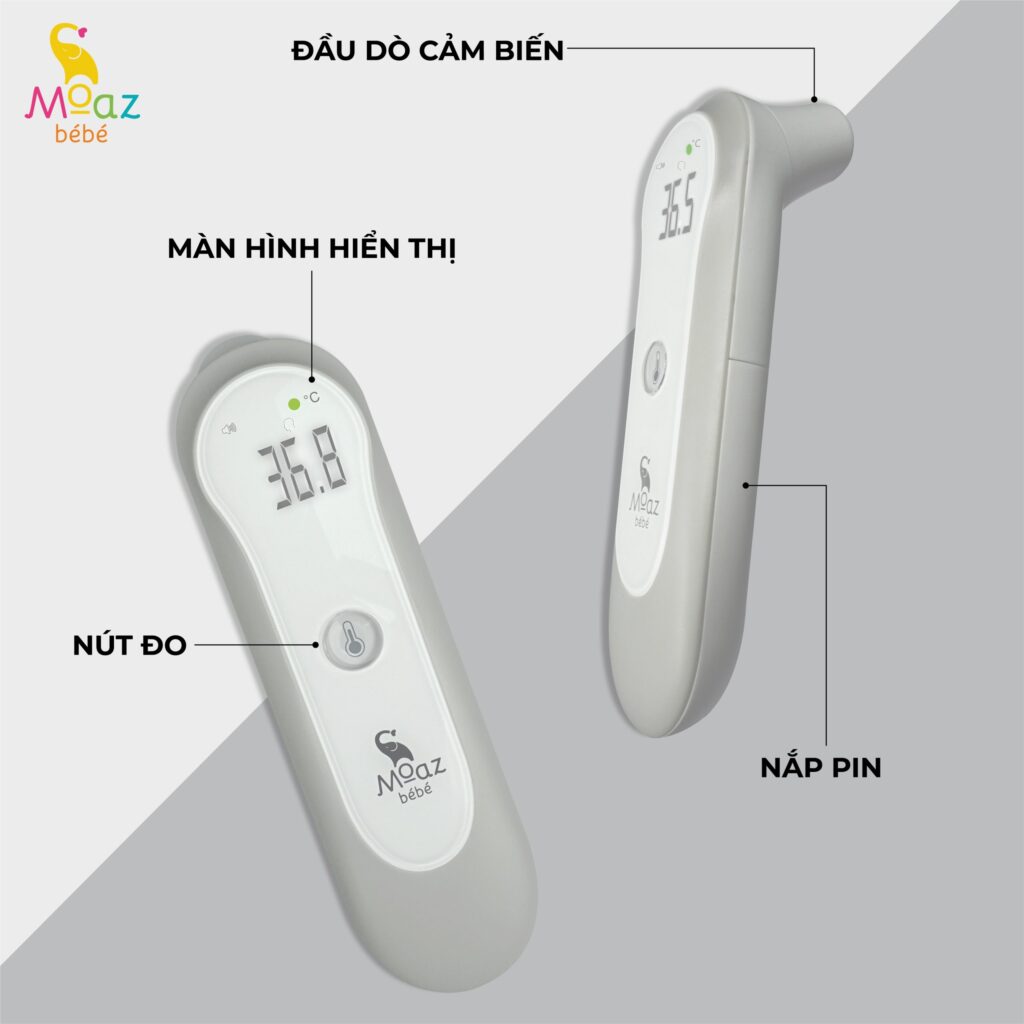 Nhiệt kế hồng ngoại đa năng Moaz BéBé MB024 27 Nhiệt Kế Hồng Ngoại đa Năng Moaz Bébé Mb024 (9)