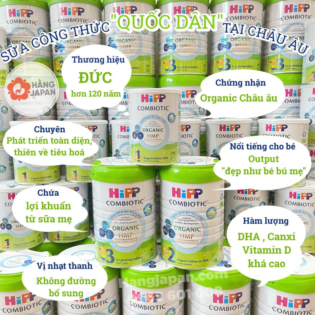 Sữa HiPP Combiotic Organic 32 Sữa Hipp Combiotic Organic (1)