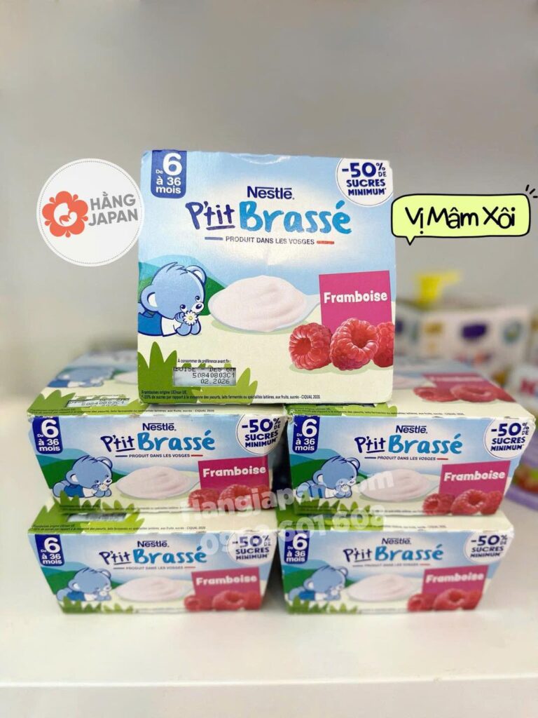 Sữa chua Pháp Nestle Ptit Brasse lốc 4 hộp*100g cho bé 6m+ 31 Sữa Chua Pháp Nestle Ptit Brasse Lốc 4 Hộp100g Cho Bé 6m+ (3)
