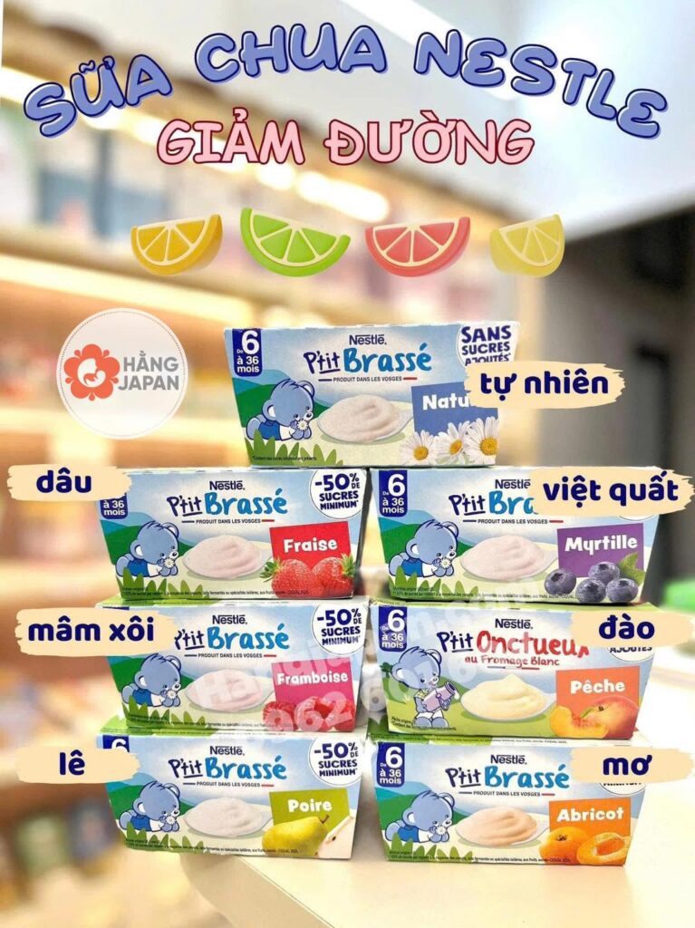 Sữa chua Pháp Nestle Ptit Brasse lốc 4 hộp*100g cho bé 6m+ 30 Sữa Chua Pháp Nestle Ptit Brasse Lốc 4 Hộp100g Cho Bé 6m+ (4)