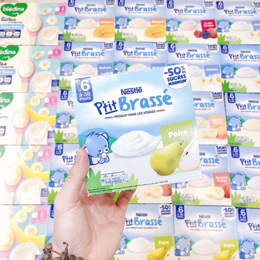 Sữa chua Pháp Nestle Ptit Brasse lốc 4 hộp*100g cho bé 6m+ 65 Sữa Chua Pháp Nestle Ptit Brasse Lốc 4 Hộp100g Cho Bé 6m+ (8)
