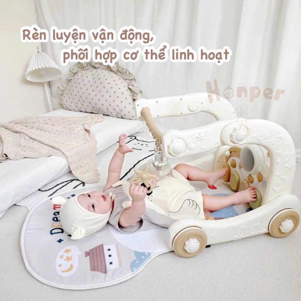 Thảm đàn đa năng kiêm xe tập đi Honper 2in1 HP-829 21 Thảm đàn đa Năng Kiêm Xe Tập đi Honper 2in1 Hp 829 (8)