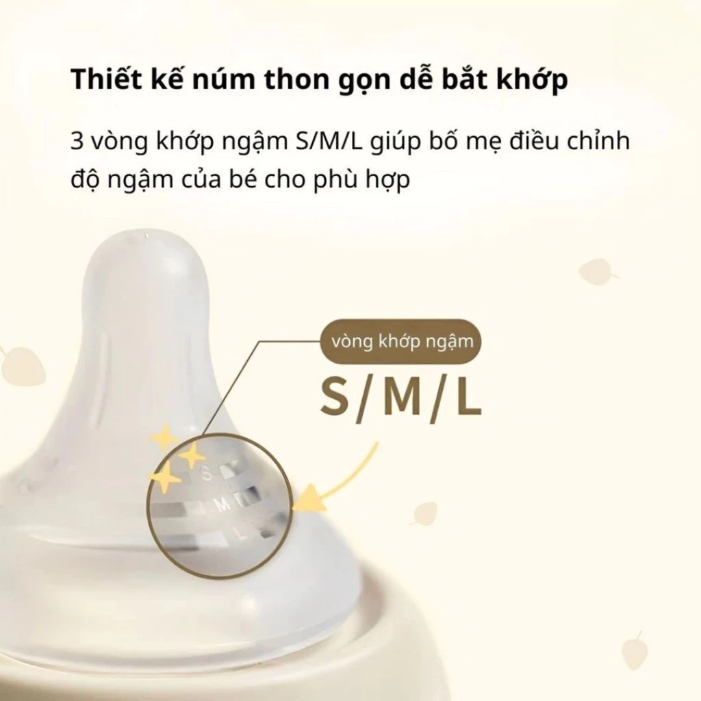 Bình sữa BeBeGrow Green Finger CÚN CON MÀU BE 20 Bình Sữa Bebegrow Green Finger CÚn Con MÀu Be (2)
