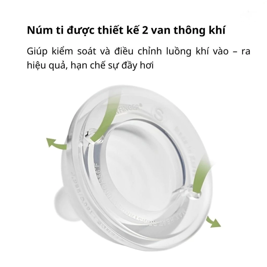 Bình sữa BeBeGrow Green Finger CÚN CON MÀU BE 18 Bình Sữa Bebegrow Green Finger CÚn Con MÀu Be (3)