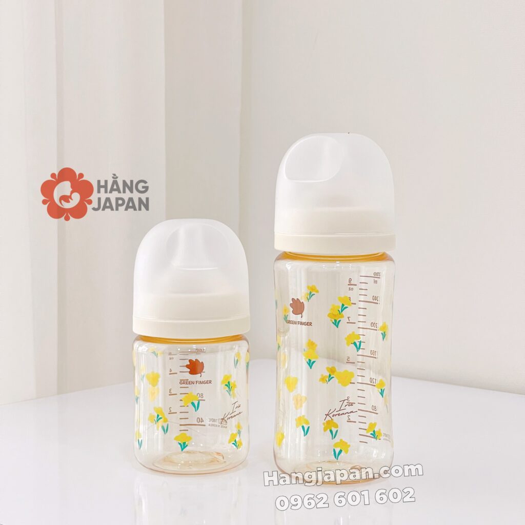 Bình sữa BeBeGrow Green Finger Iris HOA DIÊN VĨ VÀNG 30 Bình Sữa Bebegrow Green Finger Iris Hoa DiÊn VĨ VÀng (16)