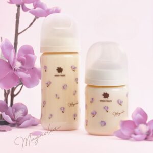 Bình sữa BeBeGrow Green Finger Magnolia HOA MỘC LAN TÍM