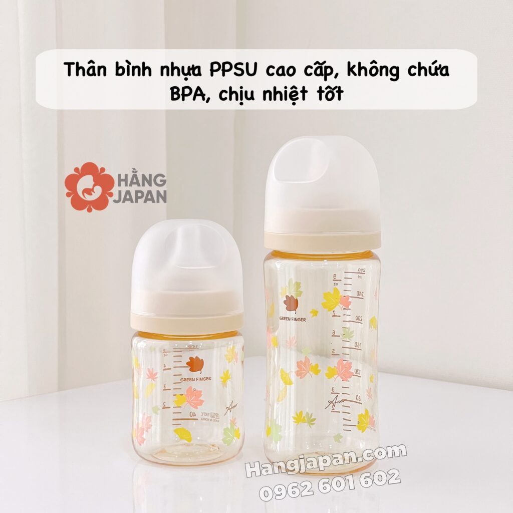 Bình sữa BeBeGrow Green Finger Maple Acer LÁ PHONG SẮC MÀU 32 Bình Sữa Bebegrow Green Finger Maple Acer LÁ Phong SẮc MÀu (14)