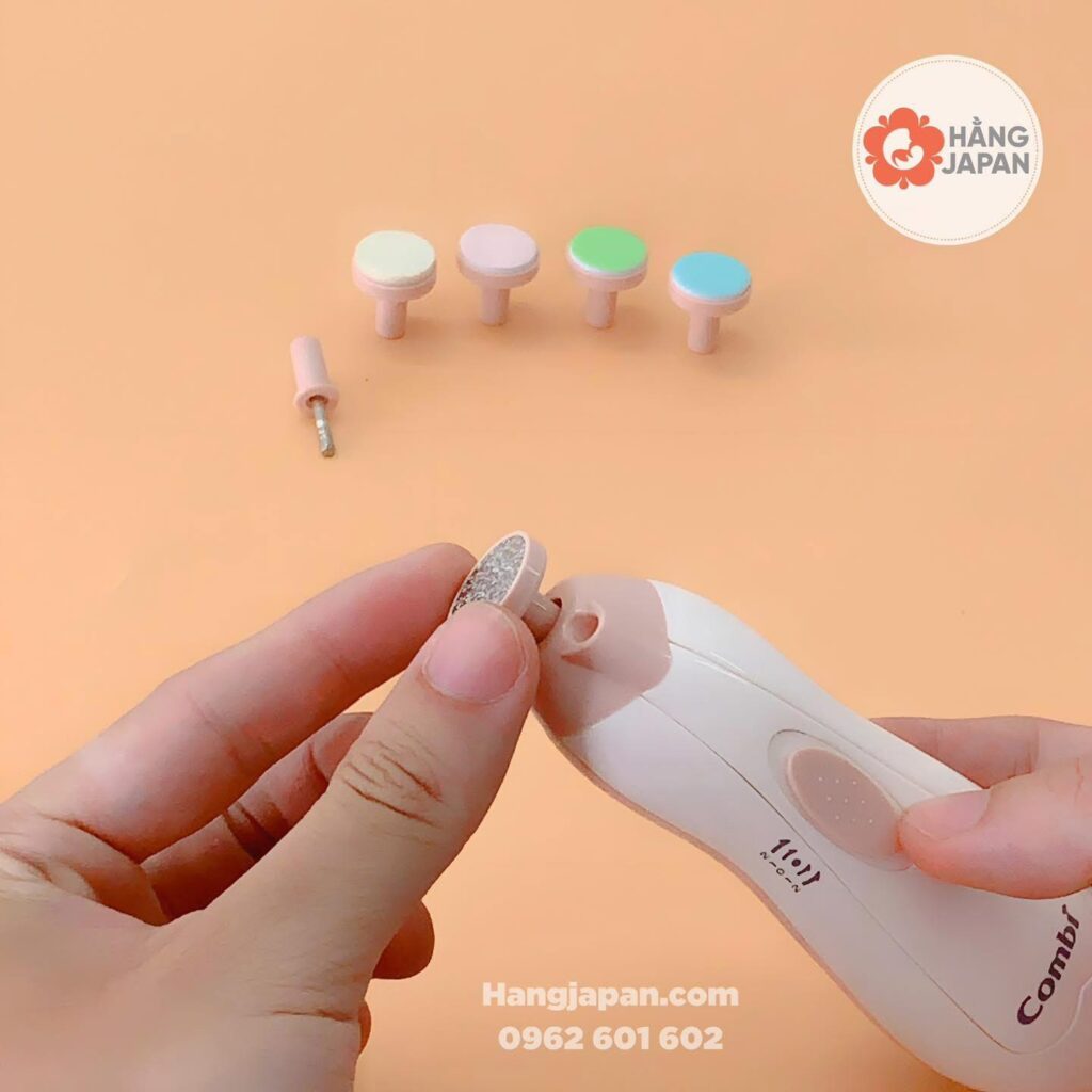 Bộ dũa móng baby Combi dùng pin 50 Bộ Dũa Móng Baby Combi Dùng Pin (3)