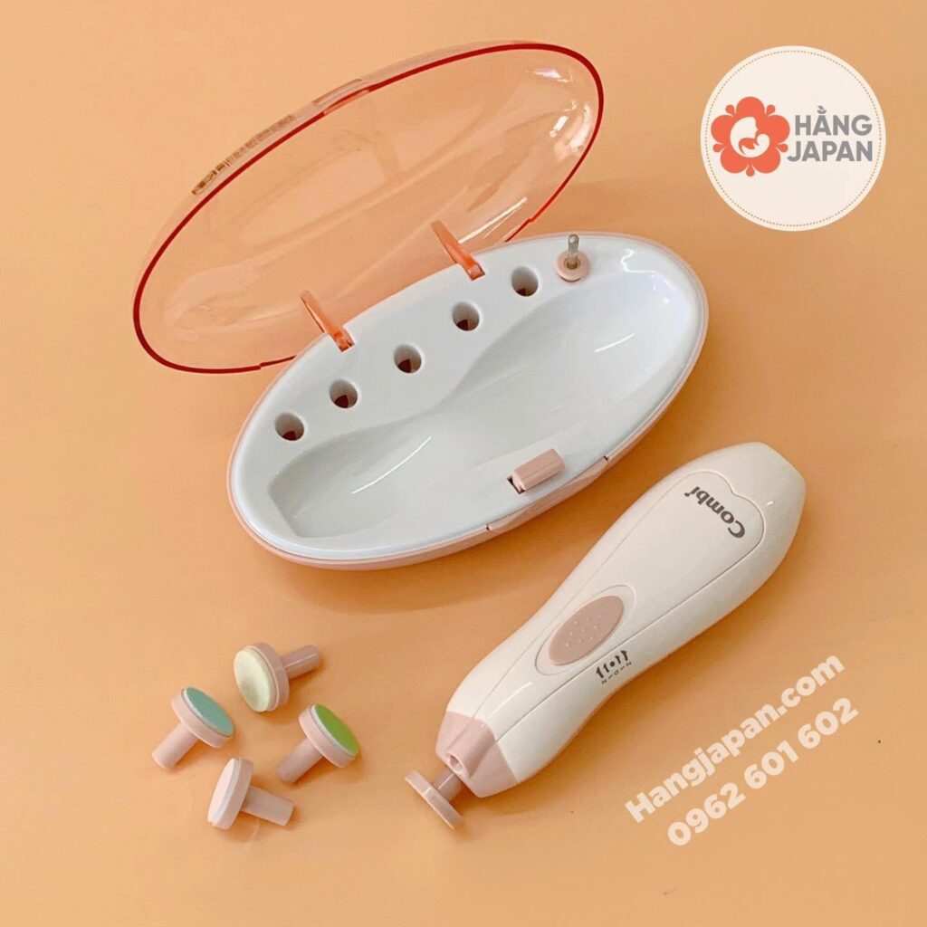 Bộ dũa móng baby Combi dùng pin 49 Bộ Dũa Móng Baby Combi Dùng Pin (6)