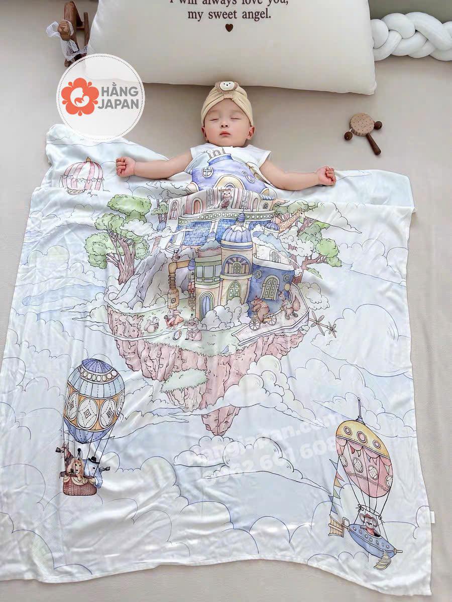 Chăn Rayon Lụa Băng Bubble Tree Chăn Rayon Lụa Băng Bubble Tree