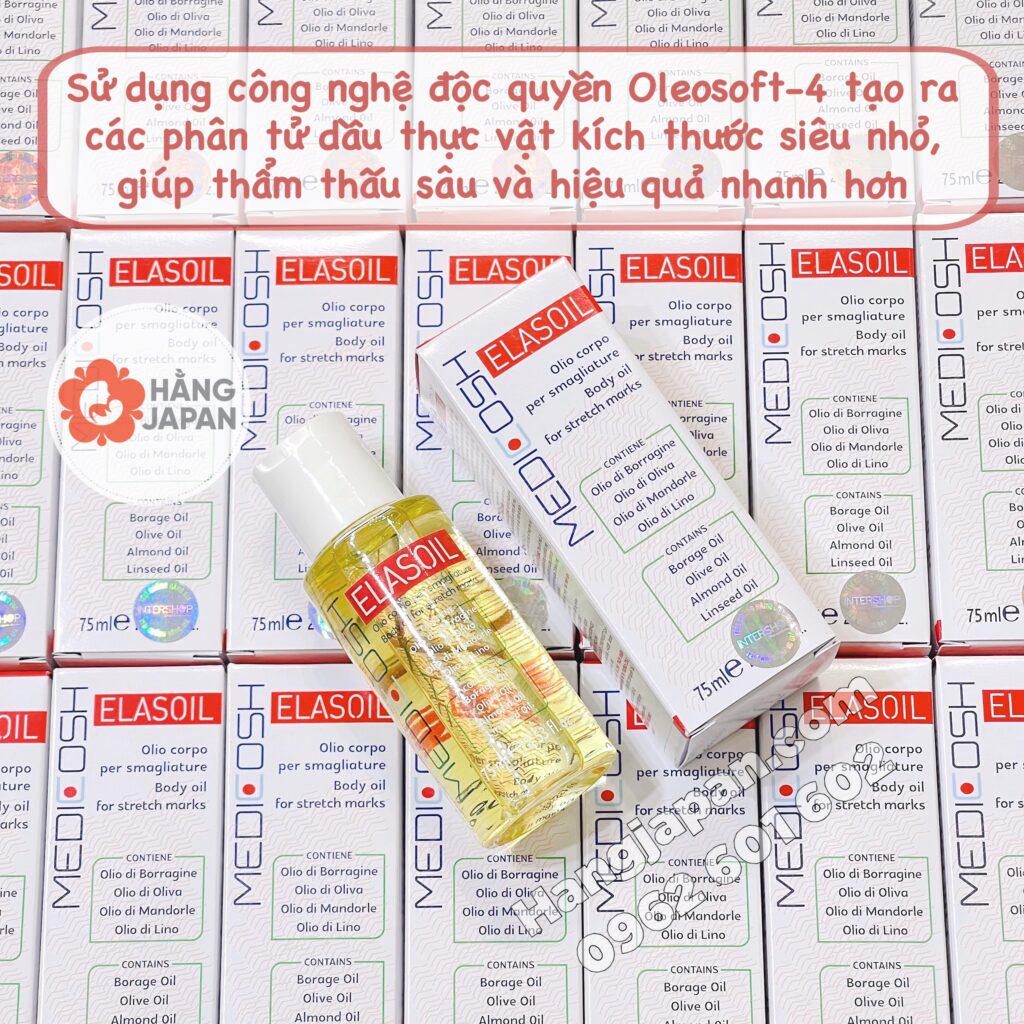 Dầu chống rạn da Medicosh Elasoil 75ml 12 Dầu Chống Rạn Da Medicosh Elasoilmedicosh Elasoil 75ml (3)