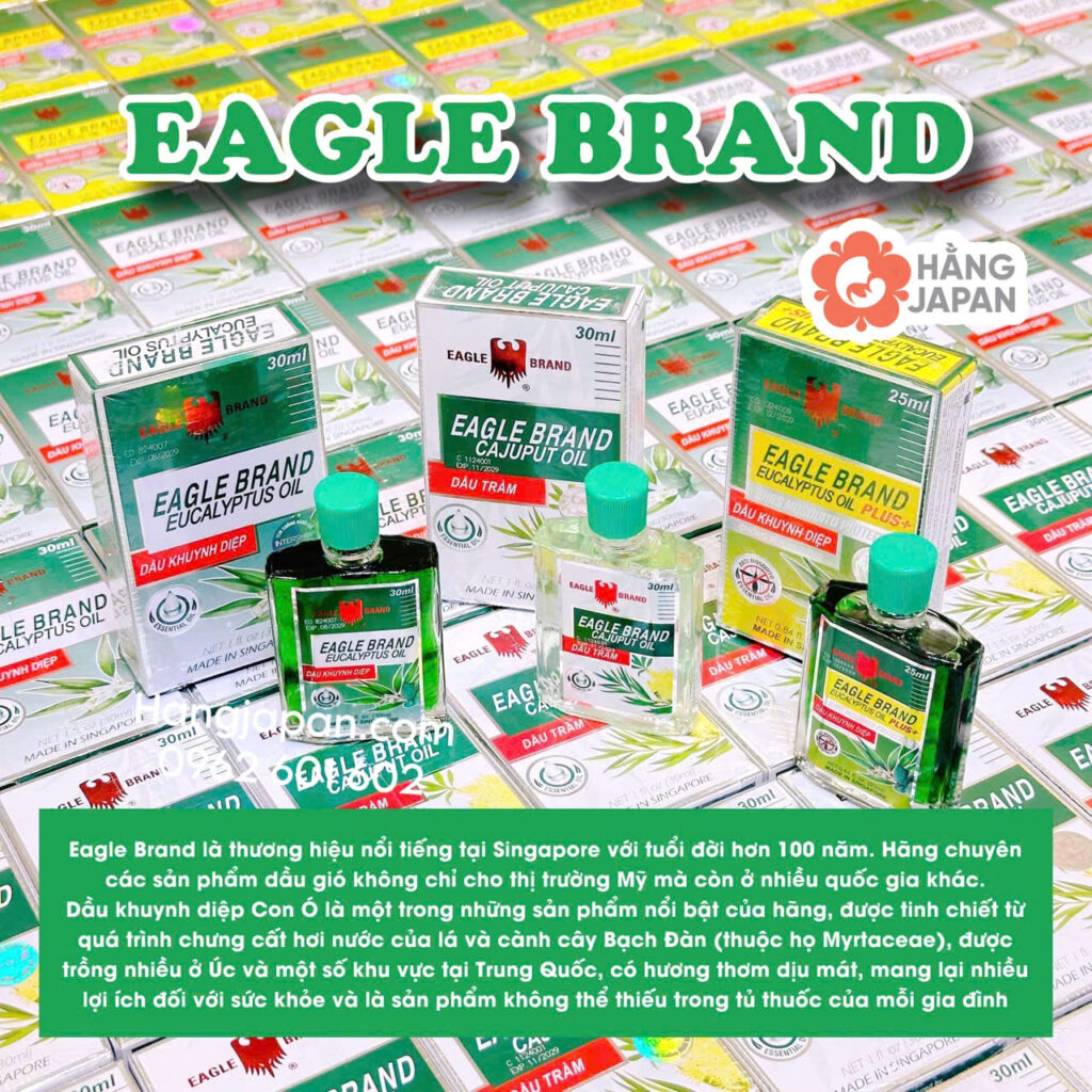 Dầu khuynh diệp Eagle Brand Eucalyptus Oil Plus+ (25ml) 17 Dầu Khuynh Diệp Eagle Brand Eucalyptus Oil Plus+ (25ml) (2)