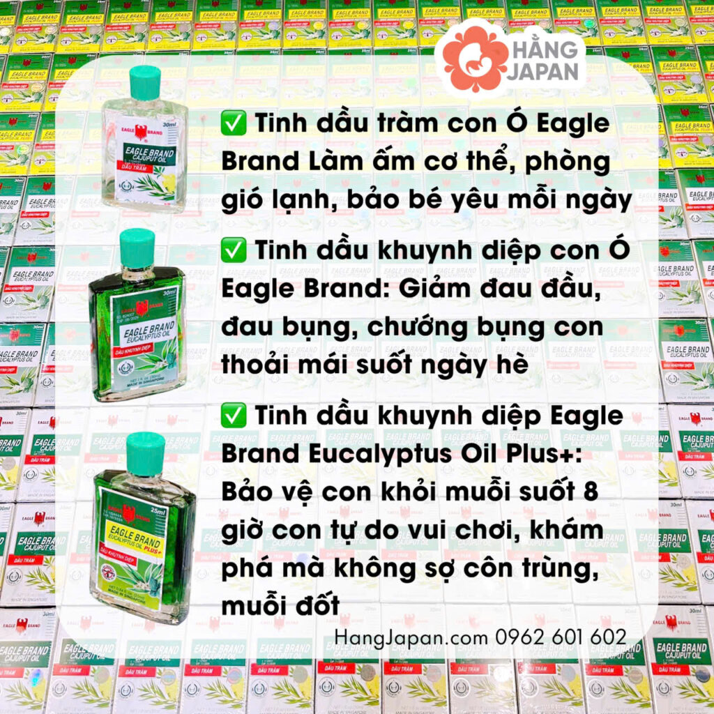 Dầu tràm Eagle Brand Cajuput Oil 30ml 27 Dầu Tràm Eagle Brand Cajuput Oil 30ml (26)