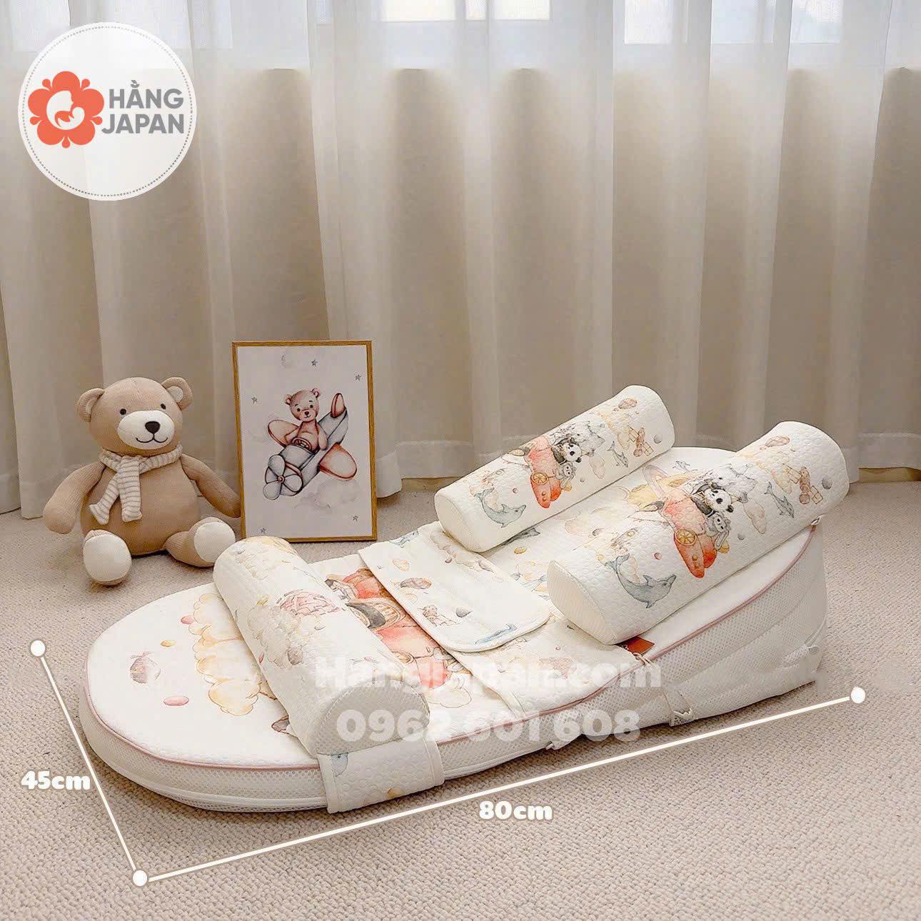 Đệm Gối Chặn (Gối nằm hình dọc) Bubble Tree Đệm Gối Chặn (Gối nằm hình dọc) Bubble Tree