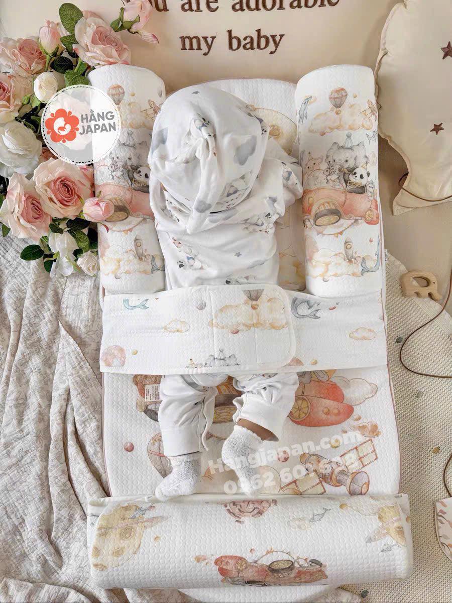 Đệm Gối Chặn (Gối nằm hình dọc) Bubble Tree Đệm Gối Chặn (Gối nằm hình dọc) Bubble Tree